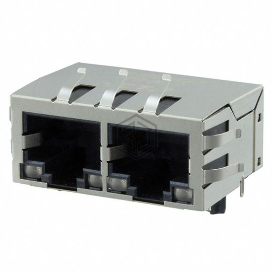 2301996-6 - TE Connectivity AMP Connectors - Modular Connectors - Jacks With Magnetics