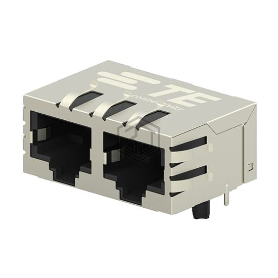5-2301996-2 - TE Connectivity AMP Connectors - Modular Connectors - Jacks With Magnetics