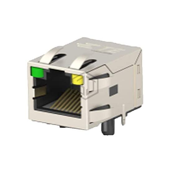2337992-3 - TE Connectivity AMP Connectors - Modular Connectors - Jacks With Magnetics