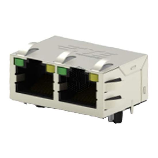 5-2337994-3 - TE Connectivity AMP Connectors - Modular Connectors - Jacks With Magnetics