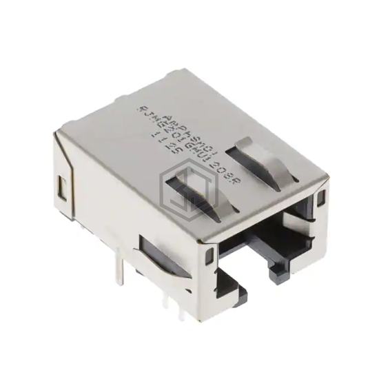 RJMG201GMU1208R - Amphenol ICC (Commercial Products) - Modular Connectors - Jacks With Magnetics