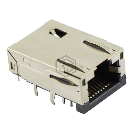 MTJ-88BAX1-FS-PG-LG-M236C-WOT - Adam Tech - Modular Connectors - Jacks With Magnetics