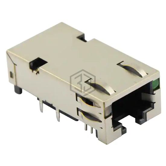 MTJ-88CEX1-FS-PG-VL38-M315C-HF - Adam Tech - Modular Connectors - Jacks With Magnetics