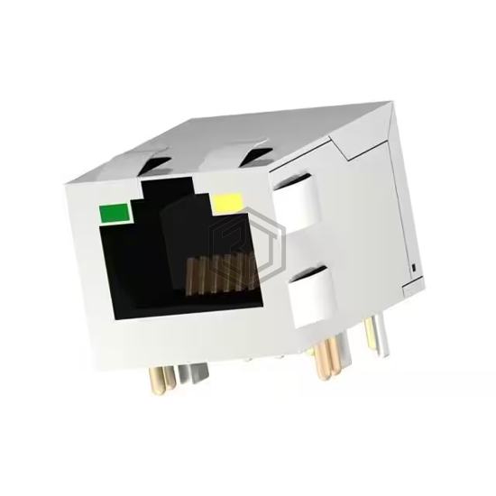 SCNRJ-1010GGMSEGY-073GSORTH - Suntsu Electronics, Inc. - Modular Connectors - Jacks With Magnetics