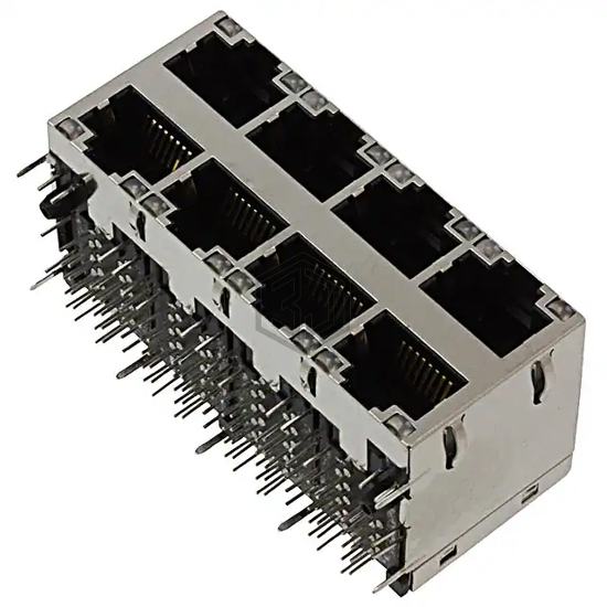 0879-2C4R-54 - Bel Fuse Inc. - Modular Connectors - Jacks With Magnetics