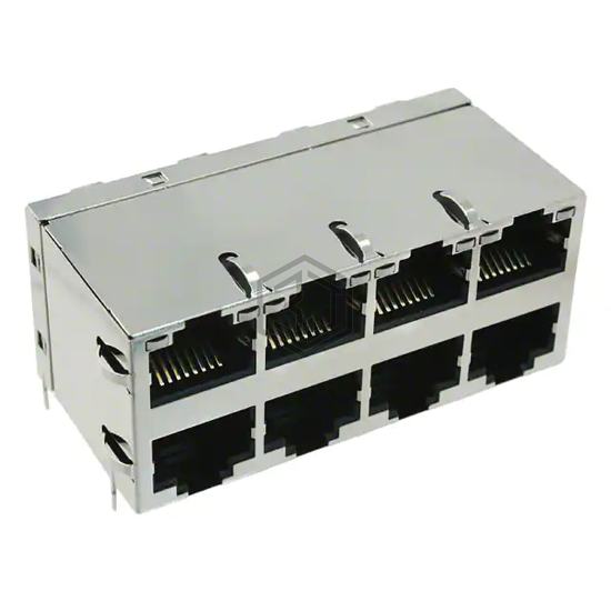 0863-2X4R-54-F - Bel Fuse Inc. - Modular Connectors - Jacks With Magnetics