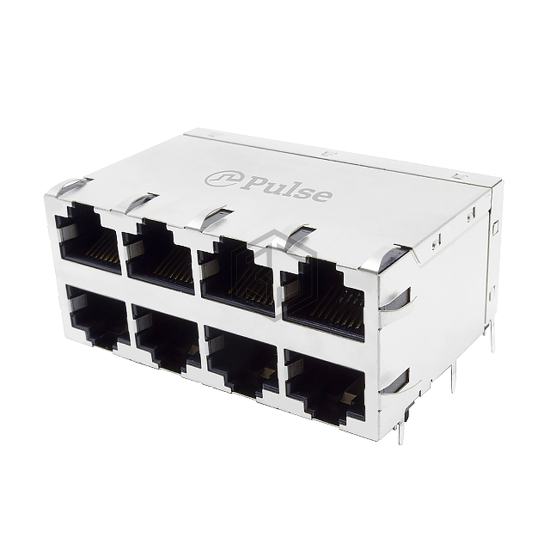 J0B-0384NL - Pulse Electronics Network - Modular Connectors - Jacks With Magnetics