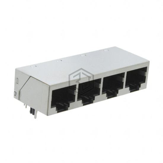 A63-143-300N161 - EDAC Inc. - Modular Connectors - Jacks With Magnetics
