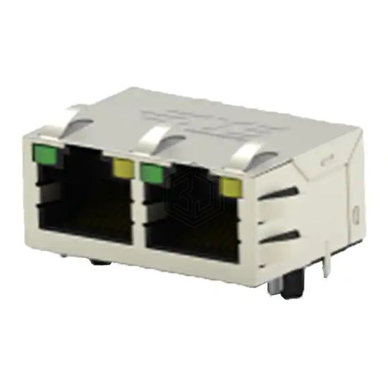 2337994-3 - TE Connectivity AMP Connectors - Modular Connectors - Jacks With Magnetics