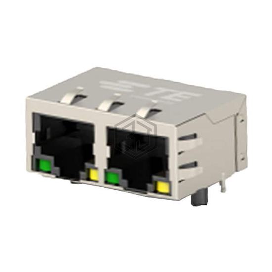 2337994-4 - TE Connectivity AMP Connectors - Modular Connectors - Jacks With Magnetics