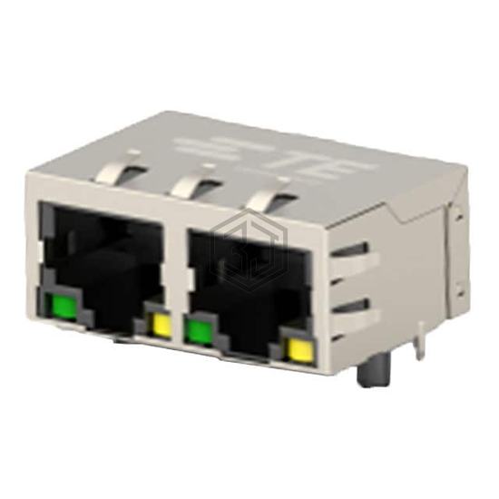 5-2337994-4 - TE Connectivity AMP Connectors - Modular Connectors - Jacks With Magnetics