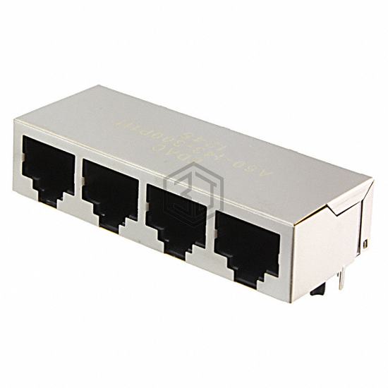 A60-143-300P111 - EDAC Inc. - Modular Connectors - Jacks With Magnetics