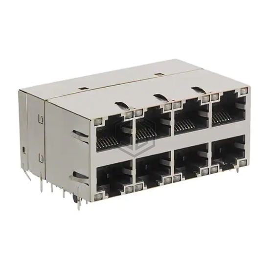0895-2C4R-GK - Bel Fuse Inc. - Modular Connectors - Jacks With Magnetics