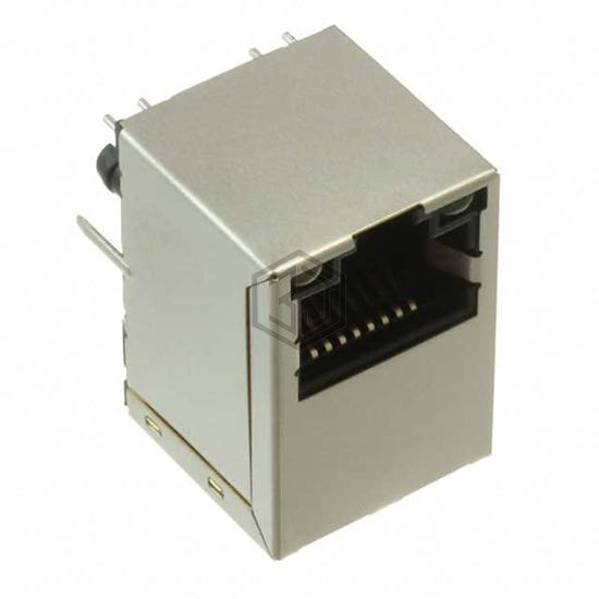 MTJ-88TVX1-FSJ-LG-M75C-WOT - Adam Tech - Modular Connectors - Jacks With Magnetics