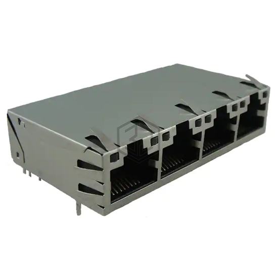 RJMG214034430NR - Amphenol ICC (Commercial Products) - Modular Connectors - Jacks With Magnetics
