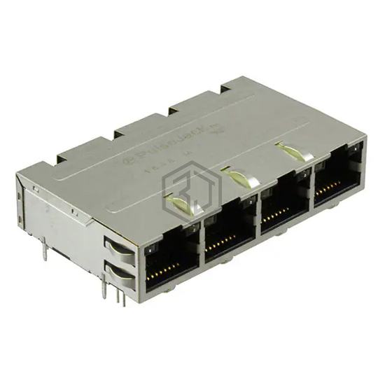 J1N-0005NL - Pulse Electronics Network - Modular Connectors - Jacks With Magnetics
