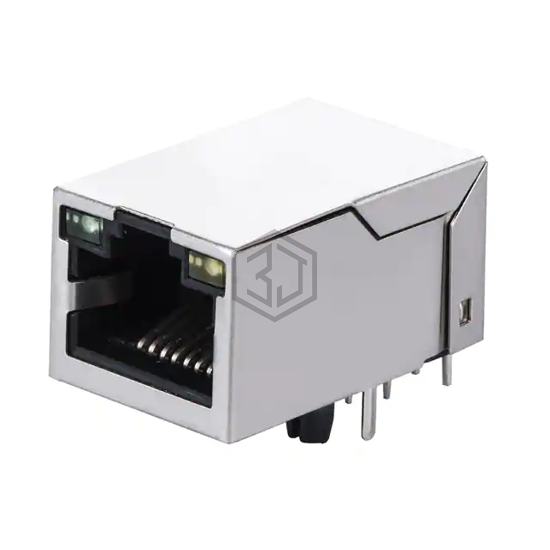 KPH-01T-1-PN1-180 - KinnexA - Modular Connectors - Jacks With Magnetics