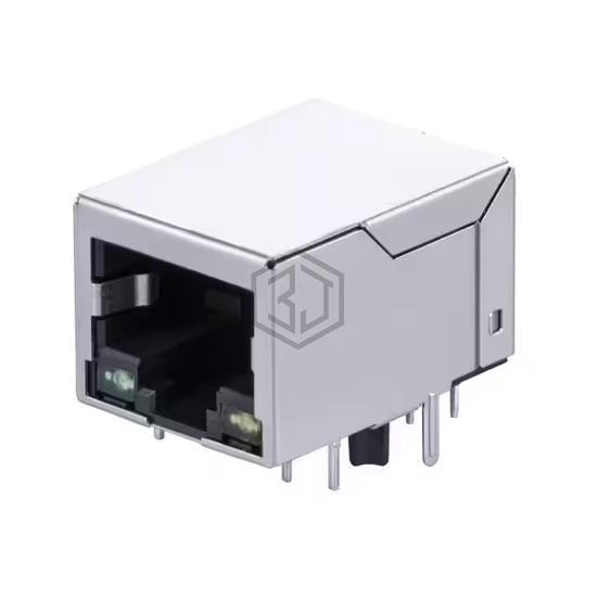 KRG-01Q-4-DZE-220 - KinnexA - Modular Connectors - Jacks With Magnetics