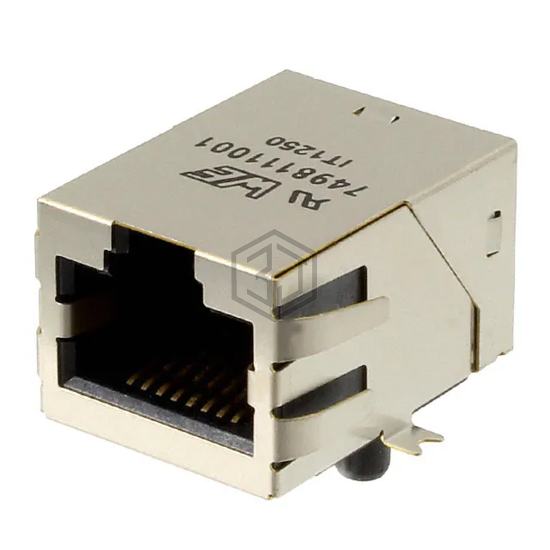 7498111001 - Würth Elektronik - Modular Connectors - Jacks With Magnetics