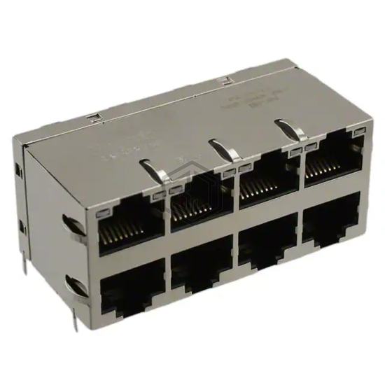 0810-2H4R-28-F - Bel Fuse Inc. - Modular Connectors - Jacks With Magnetics