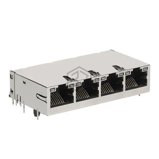 0826-1X4T-HS-F - Bel Fuse Inc. - Modular Connectors - Jacks With Magnetics