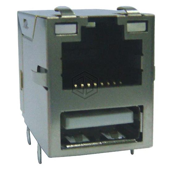 ARJU21A-MCSA-AD-B-EMU2 - Abracon LLC - Modular Connectors - Jacks With Magnetics