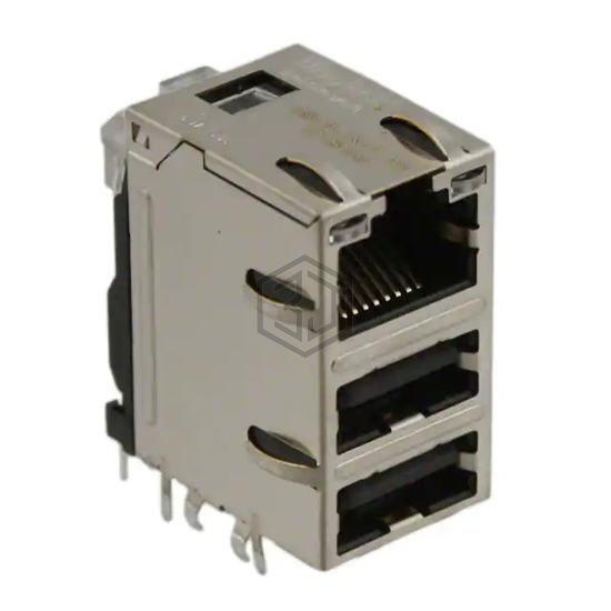 08C2-1X1T-03 - Bel Fuse Inc. - Modular Connectors - Jacks With Magnetics