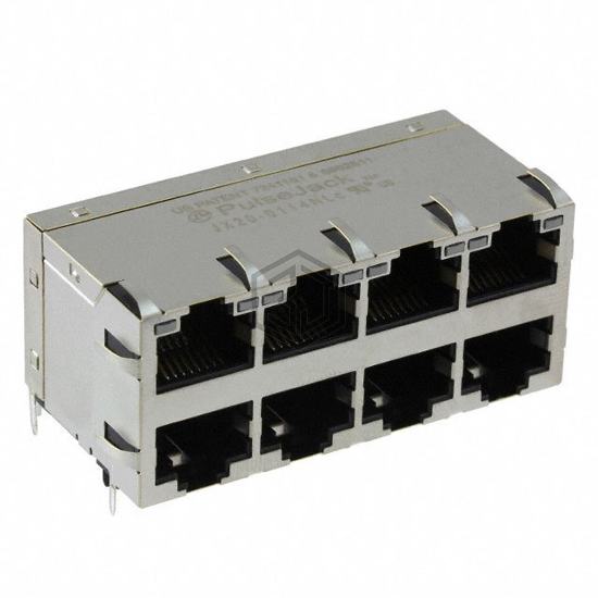 JX20-0114NL - Pulse Electronics Network - Modular Connectors - Jacks With Magnetics