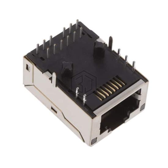 MTJ-88SUX1-FS-VL28-M186C-WOT - Adam Tech - Modular Connectors - Jacks With Magnetics