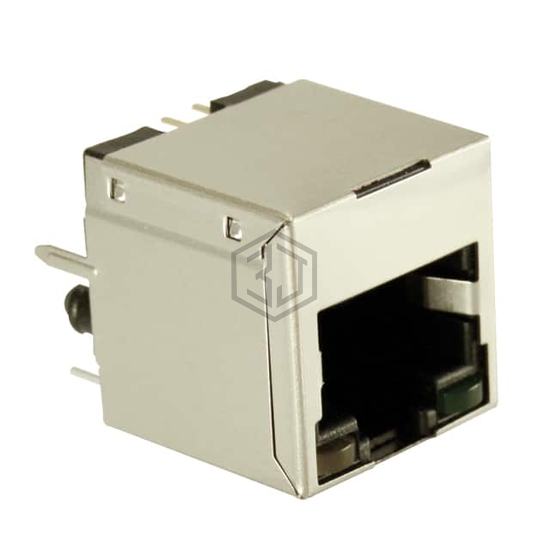 G3LX-188S1-FF-GY1-50 - Kycon, Inc. - Modular Connectors - Jacks With Magnetics