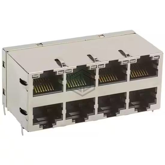 0833-2X4R-55-F - Bel Fuse Inc. - Modular Connectors - Jacks With Magnetics