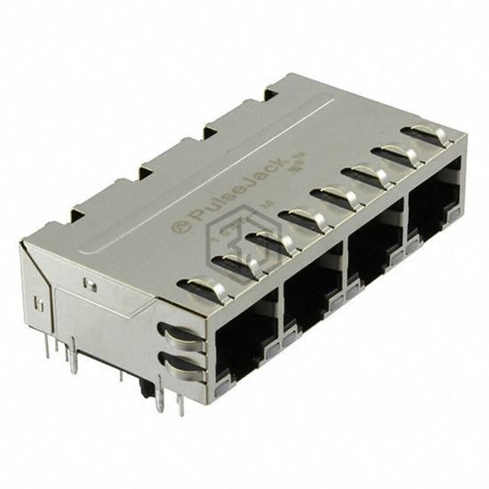 J0N-0012NL - Pulse Electronics Network - Modular Connectors - Jacks With Magnetics