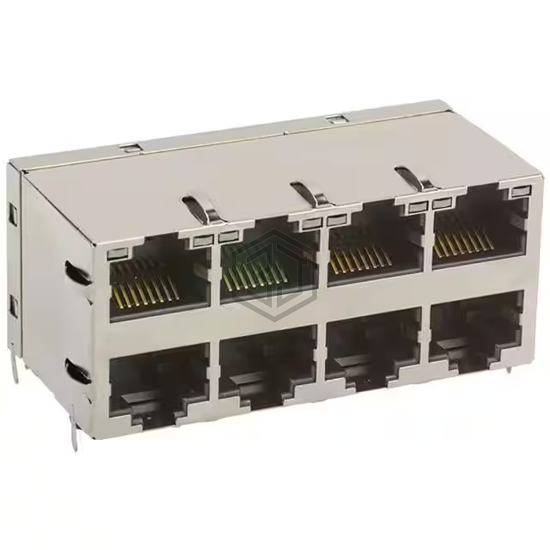 0854-2X4R-66-F - Bel Fuse Inc. - Modular Connectors - Jacks With Magnetics