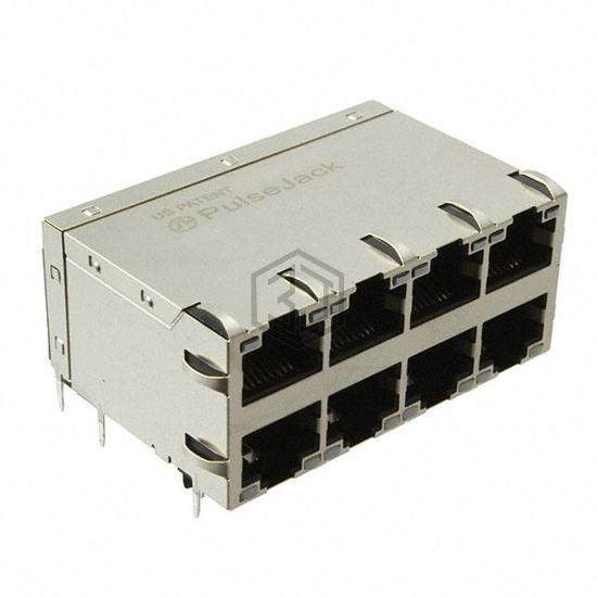 J0B-0364NL - Pulse Electronics Network - Modular Connectors - Jacks With Magnetics