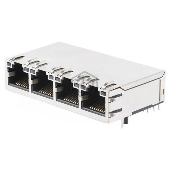 KRH-04T-4-D12-1D0 - KinnexA - Modular Connectors - Jacks With Magnetics
