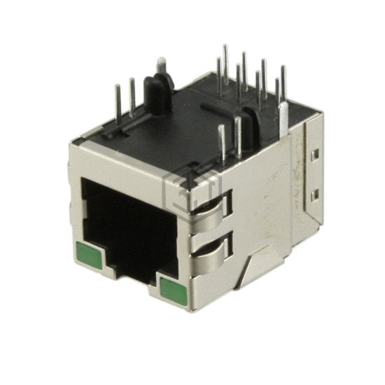 6-6605786-1 - TE Connectivity AMP Connectors - Modular Connectors - Jacks With Magnetics
