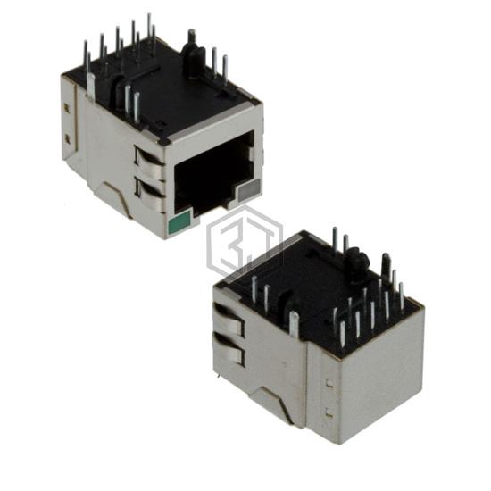 5-6605809-5 - TE Connectivity AMP Connectors - Modular Connectors - Jacks With Magnetics