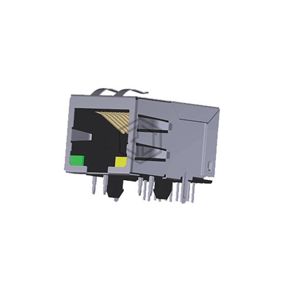 ARJM11A1-502-JJ-EW2 - Abracon LLC - Modular Connectors - Jacks With Magnetics