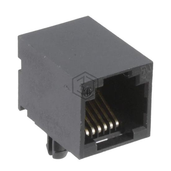 RJE0166001 - Amphenol ICC (Commercial Products) - Modular Connectors - Jacks