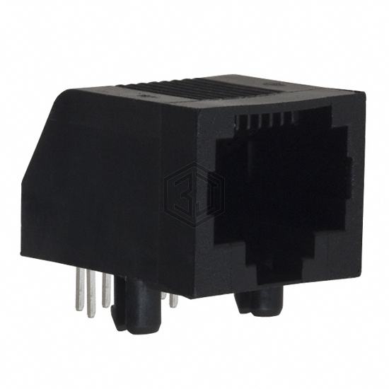 5555167-1 - TE Connectivity AMP Connectors - Modular Connectors - Jacks