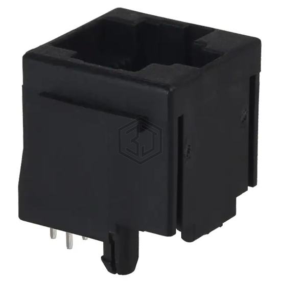 520260-4 - TE Connectivity AMP Connectors - Modular Connectors - Jacks
