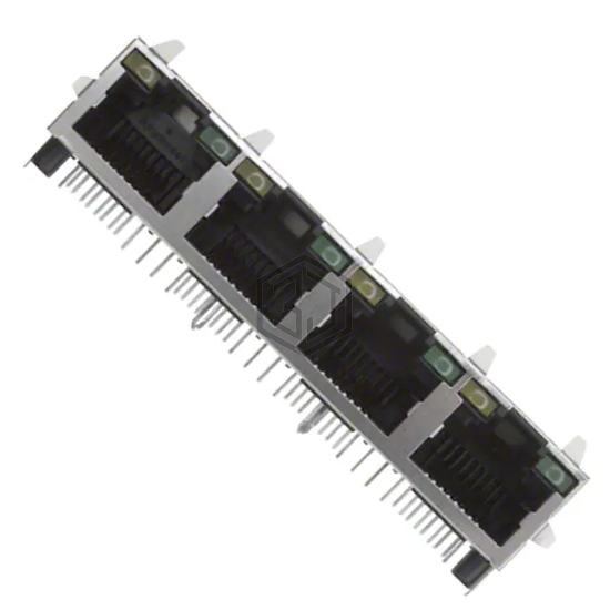 RJHSE-5381-04 - Amphenol ICC (Commercial Products) - Modular Connectors - Jacks