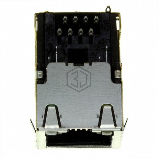 1888250-1 - TE Connectivity AMP Connectors - Modular Connectors - Jacks