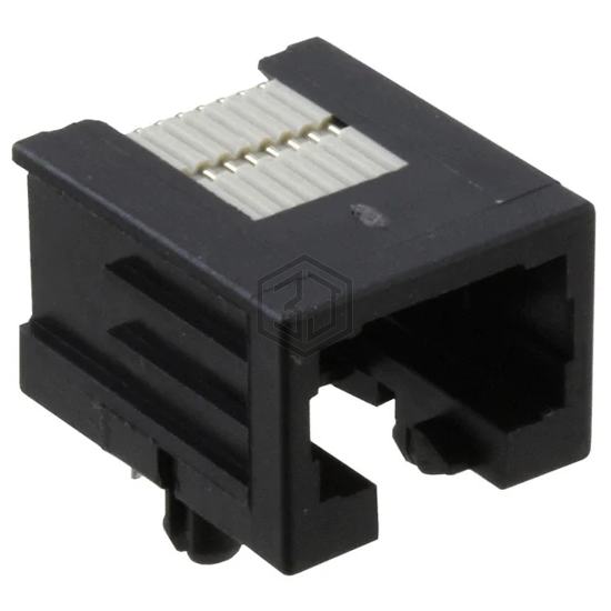 215877-1 - TE Connectivity AMP Connectors - Modular Connectors - Jacks