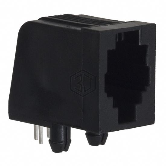 5555980-1 - TE Connectivity AMP Connectors - Modular Connectors - Jacks
