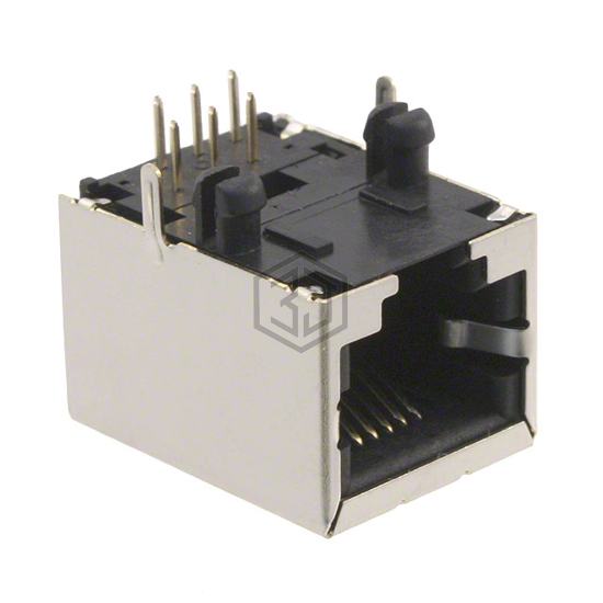 FRJAE666 - Amphenol ICC (Commercial Products) - Modular Connectors - Jacks