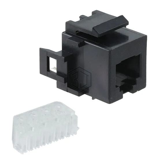 216000-1 - TE Connectivity AMP Connectors - Modular Connectors - Jacks