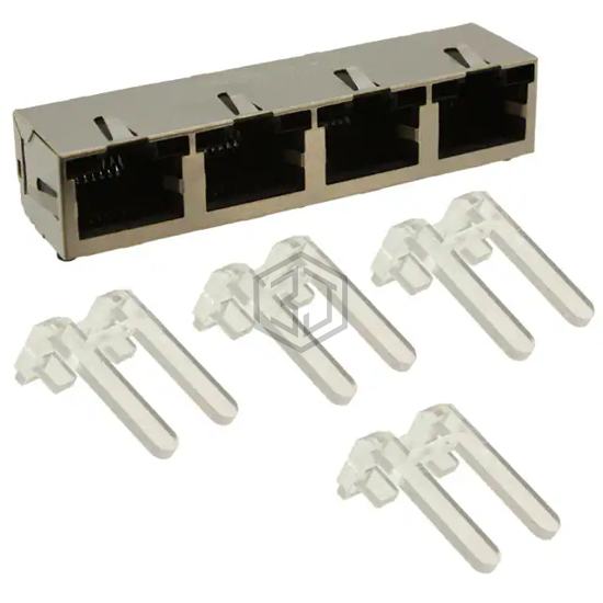 RJSSE-5381-04 - Amphenol ICC (Commercial Products) - Modular Connectors - Jacks
