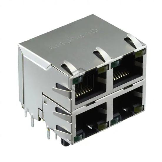 RJSAE538404 - Amphenol ICC (Commercial Products) - Modular Connectors - Jacks