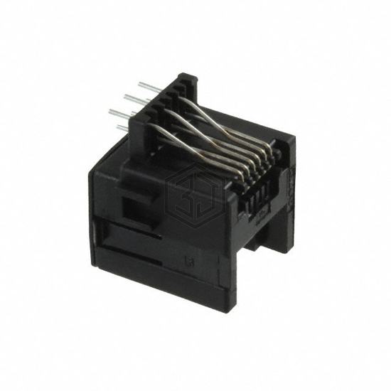 216446-1 - TE Connectivity AMP Connectors - Modular Connectors - Jacks